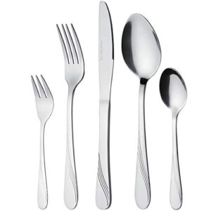 GRÄWE Zestaw sztu?ców dla 6 osób ze stali nierdzewnej, 30-cz??ciowy, n