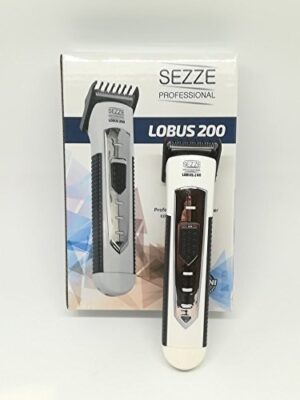 Profesjonalny trymer do brody Lobus 200 - Sezze, czas ładowania 3h, praca 40 min, 2 grzebienie (3/6mm i 9/12mm)