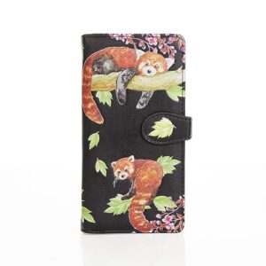 SHAGWEAR Damski portfel dziewczęcy Czerwona panda