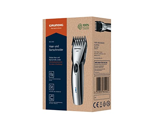GRUNDIG MC 3140 Haarschneider - Precyzyjne i wygodne strzyżenie włosów i brody - obrazek 2