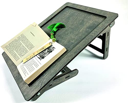 Bed Tray with Folding Legs Breakfast Table Laptop Table - obrazek 6
