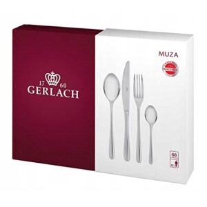 Gerlach MUZA Zestaw Sztućców Dla 12 Osób Ze Stali