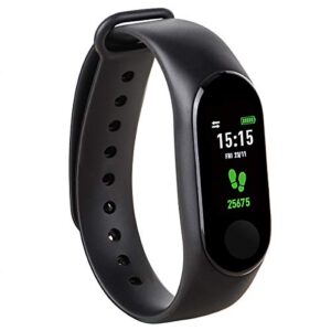 Kounga FitPro Tonic Tracker - Monitor aktywności z pulsometrem, krokomierzem i licznikiem kalorii