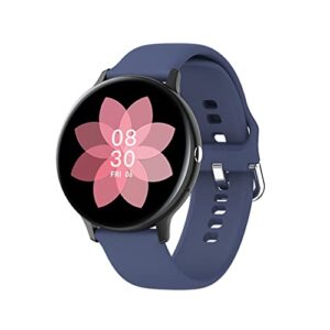 Rawrr Fitness Tracker - Zegarek fitness z krokomierzem, pulsometrem, monitorem snu, ciśnieniem krwi i tlenem krwi. Kolorowy wyświetlacz HD 13″ smartwatch dla kobiet i mężczyzn