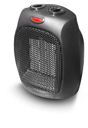 Adler Wentylator grzejnikowy - ceramiczny czarny