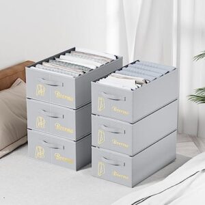 Zestaw 6 organizerów do szafy System organizerów do