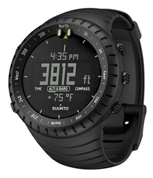 Suunto Unisex-Adult Core SS014279010 Zegarek Sportowy, Czarny, 49 mm