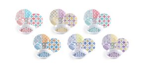 Excelsa Maioliche Zestaw Obiadowy, Wielokolorowy, 18 Szt.