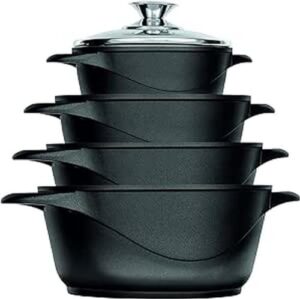 SMILE MGK-12 10-Elementowy Komplet Garnków Powłoką