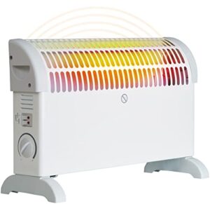 Grzejnik elektryczny 1500 W z termostatem EQ15 mobilny