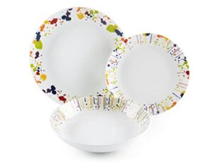 Excelsa Zestaw Obiadowy Wielokolorowy 18 Elementów