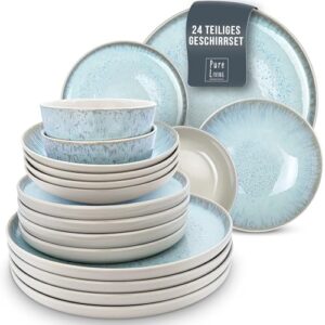 Pure Living - Elegancki zestaw naczyń dla 6 osób