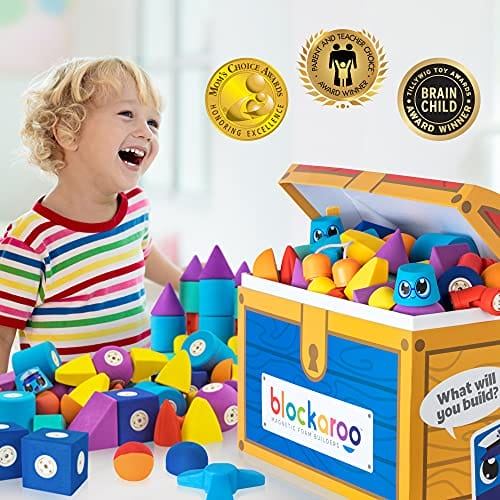 Blockaroo Klocki Magnetic jako gra edukacyjna dla dzieci - obrazek 9