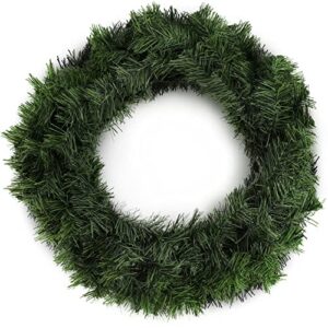 KADAX Wianek świąteczny Ø45 cm sztuczny świerk, gęste igliwie bez osyp