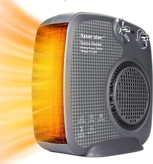 Spardar Termowentylator 2000 W energooszczędny mały grzejnik