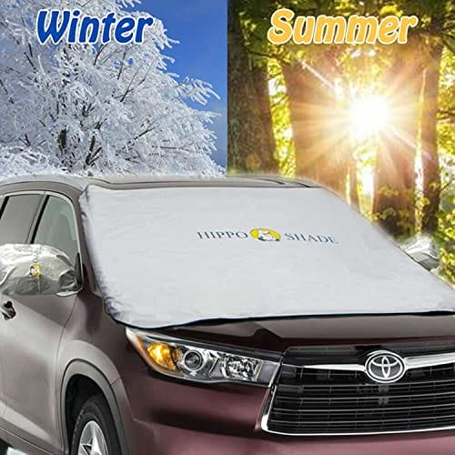 Big Hippo osłona przedniej szyby samochodowej składana - obrazek 3