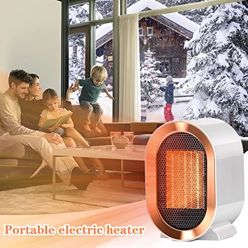 Mały termowentylator 220 V 1200 W ogrzewanie ceramiczne 2 - obrazek 2