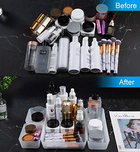 Pudełka Plastikowy organizer do szuflad 7 przezroczystych - obrazek 8