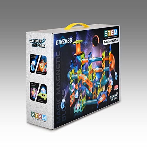 BINZKBB Magnetyczne klocki budowlane - 110 Części 3D - obrazek 6