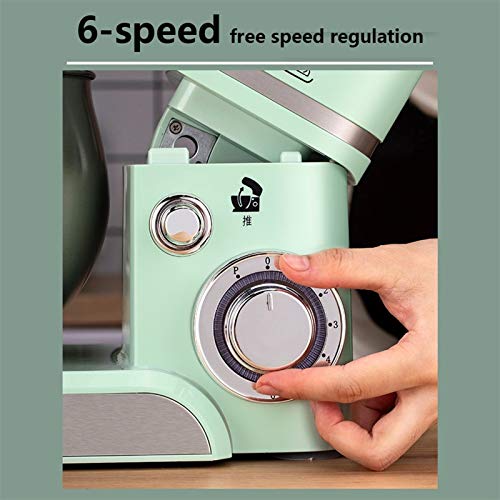 Robot kuchenny 1200 W z miską 55 l - 6-biegowy robot kuchenny BLUNOA - obrazek 3