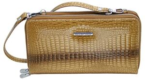 Jennifer Jones - prawdziwa skóra torebka z kieszenią na telefon komórk