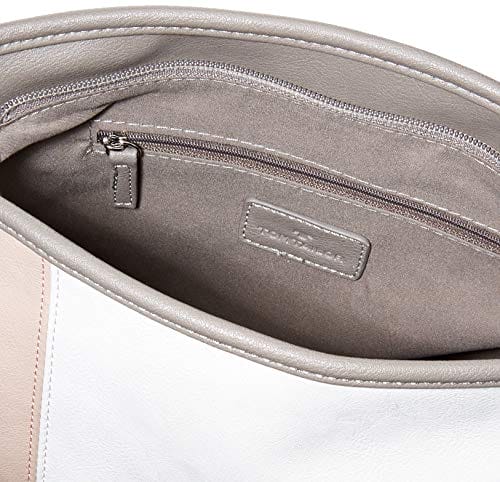 TOM TAILOR Damska torba na ramię Juna, Róża mieszana, 30x10x28 - obrazek 3