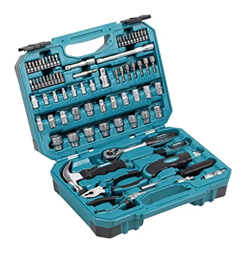 Makita E-10899 Zestaw Narzędzi, Czarny/Niebieski, 76 Części