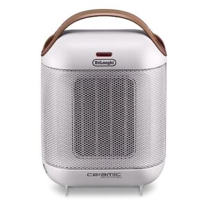 De'Longhi Hfx30C18.Iw Grzejnik Ceramiczny, Biały, 4 x 7.5 x 11 cm