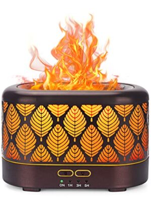 SALKING Dyfuzor Zapachów - Efekt Płomienia, Metalowy Dyfuzor