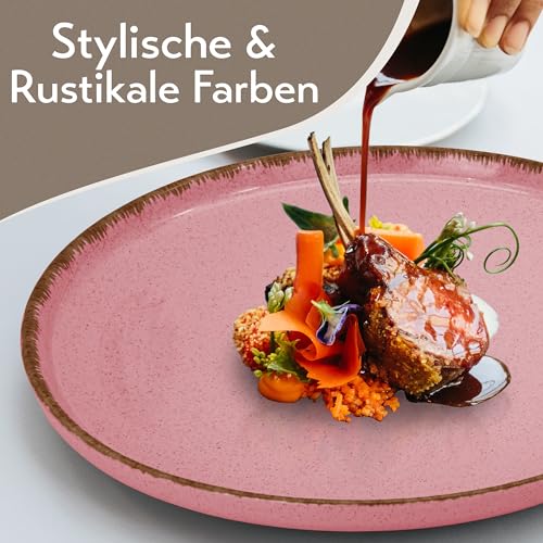 Zestaw naczyń dla 6 osób rustykalny 18-częściowy rustykalny - obrazek 3