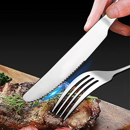 9 sztuk przenośnych przyborów ze stali nierdzewnej zestaw - obrazek 6