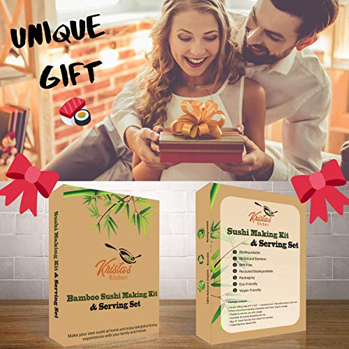 Zestaw do sushi 11 sztuk - Przygotuj własne sushi w domu - Krista's Kitchen - obrazek 5