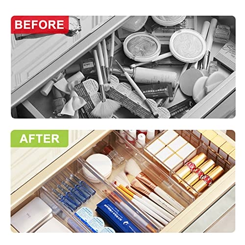 TOPSEAS 22 organizery do szuflad przezroczyste organizery do - obrazek 4