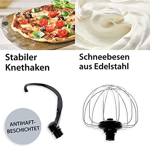 ADE KA2100-2: Wytrzymała maszyna do wyrabiania ciasta i mikser - idealna do Twojej kuchni! - obrazek 6