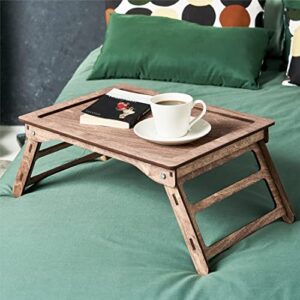 Taca na łóżko ze składanymi nogami stolik śniadaniowy stolik