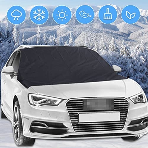 WOKICOR Osłona przedniej szyby samochodowej na zimę osłona - obrazek 6