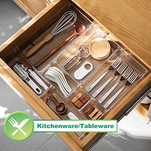 TOPSEAS 22 organizery do szuflad przezroczyste organizery do - obrazek 7