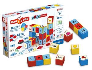 Geomag Magicube Word Building Clips Magnetyczne gry dla