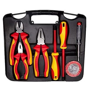 WEDO VDE 1000 V zestaw narzędzi izolowanych 7 sztuk zestaw