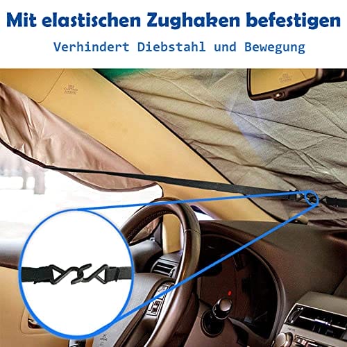 Big Hippo osłona przedniej szyby samochodowej składana - obrazek 6