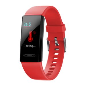 MicLee Damska męska opaska fitness Bluetooth Smart Watch Activity Tracker - monitor tętna i snu, wodoszczelność IP68, tryby sportowe, przenośne ładowanie USB