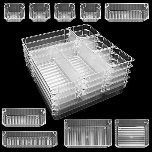 TOPSEAS 22 organizery do szuflad przezroczyste organizery do - obrazek 5