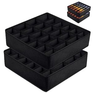 Pudełka do przechowywania skarpet i bielizny 2 sztuki 24