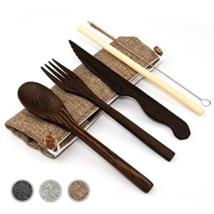 Jungle Culture Zestaw sztućców wielokrotnego użytku •