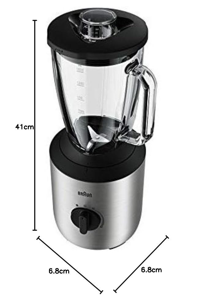 Braun PowerBlend 3 JB 3272 mikser stojący - 15 l szklana - obrazek 2