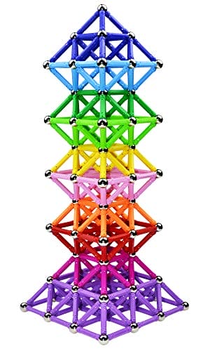 Beicarinmagnetyczny zestaw klocków edukacyjnych, niemagnetyczne, z tor