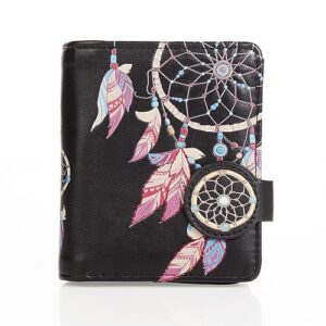 Shagwear Damski portfel dziewczęcy, mały, krótki format, portmonetka d