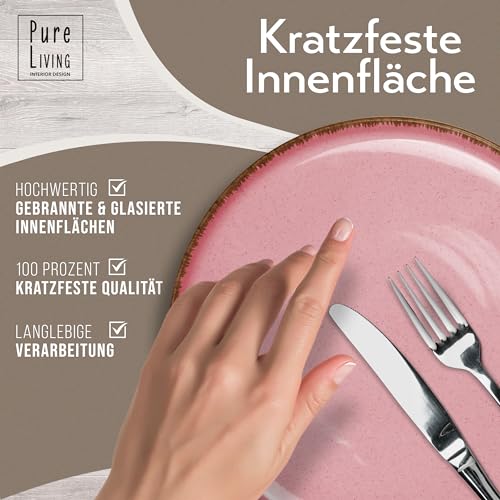 Zestaw naczyń dla 6 osób rustykalny 24-częściowy rustykalny - obrazek 5