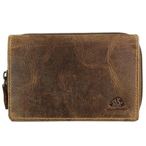Greenburry Vintage damski portfel brązowy 10 x 14,5 x 4,5 cm, brązowy,