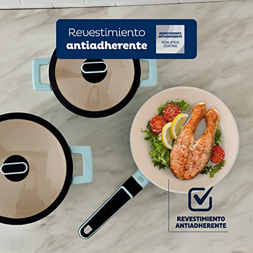 SAN IGNACIO Cosy | 5-częściowy zestaw kuchenny | 2 patelnie - obrazek 4